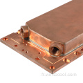 CNC Copper Part Liquide Plaque froide Plaque de chaleur